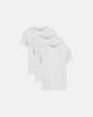 3-pakk t-skjorte | økologisk bomull | hvit - Claudio