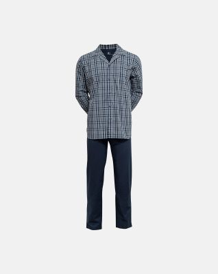 Pyjamas | 100% vevd bomull | flerfarget -JBS