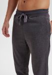 Sweatpants | resirkulert polyester | grå melange -Claudio