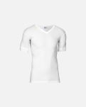 3-pakk t-skjorte "v-neck" | 100% bomull | hvit -JBS