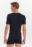 3-pakk t-skjorte "v-neck" | 100% bomull | svart -JBS