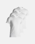 3-pakk t-shirt "o-neck"| 100% økologisk bomull | hvit -Dovre