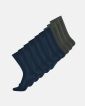 9-pakk sokker | økologisk ull | flerfarget - Dovre
