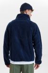 Fleece jakke | polyester | marine -Resteröds