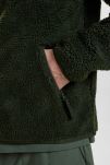 Fleece jakke | polyester | grønn -Resteröds