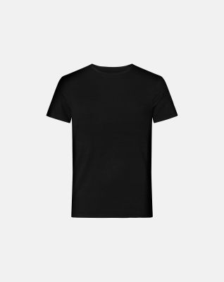 2-pakk t-skjorte |  bambus | svart -Resteröds
