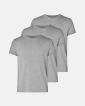 3-pack T-skjorte o-hals | bambus | grå - Resteröds