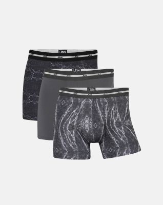3-pakk boxers | resirkulert polyester | flerfarget -JBS