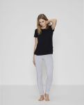 Basic t-skjorte |  bambus | svart -JBS of Denmark Women
