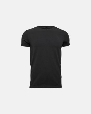T-skjorte o-hals | økologisk bomull | svart -JBS of Denmark Men