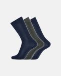 3-pakk sokker | økologisk ull | flerfarget -Dovre