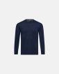 "Wool" langermet t-skjorte | 100% merino ull | navy - JBS