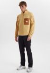 Fleece Pullover | recycled polyester | brun -Resteröds
