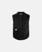 "Original" fleece vest | recycled polyester | svart - Resteröds
