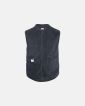 "Original" fleece vest | recycled polyester | marine - Resteröds