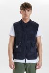 "Original" fleece vest | recycled polyester | marine -Resteröds