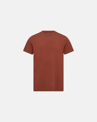 T-skjorte o-hals | bambusviskose | brun -Resteröds