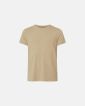 T-skjorte o-hals | bambus | beige - Resteröds