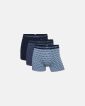 3-pack boxers | bambusviskose | navy/blå/lysblå - JBS