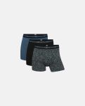 3-pack boxers | bambusviskose | blå/svart/grå -JBS