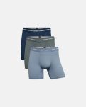 3-pack boxers | resirkulert polyester | blå, grå og lyseblå -JBS