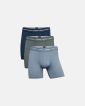3-pack boxers | resirkulert polyester | blå, grå og lyseblå - JBS