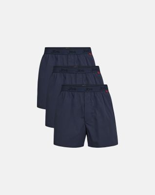 3-pack boxershorts | 100% bomull | blå -JBS