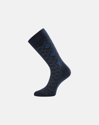 "No elastic" sokker | bomull | navy -Egtved