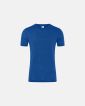 T-skjorte | 100% økologisk ull 140g | blå m. trykk - Dovre