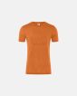 T-skjorte | 100% økologisk ull 140g | orange - Dovre