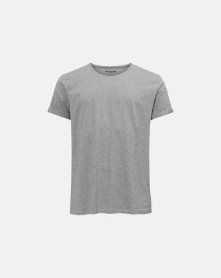 "Jimmy Solid" T-skjorte | 100% bomull | grå -Resteröds