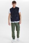 "Original" fleece vest | recycled polyester | marine -Resteröds