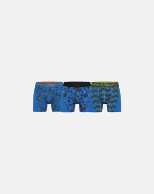 3-pakk boxers | mikrofiber | flerfarget -Marathon Kids