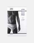 "Classic" briefs med gylf | 100% bomull | grå -JBS