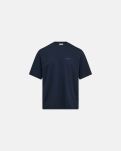 Mid sleeve t-skjorte | GOTS bomull | navy -Resteröds