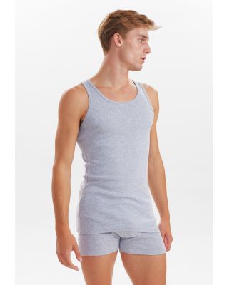 "Original" tank-top (singlet) | 100% bomull | grå -JBS